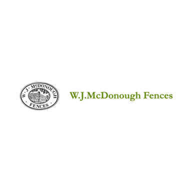 W.J. McDonough Fences logo