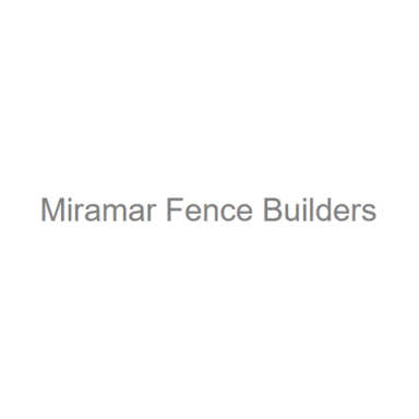 Miramar Fence Builders logo