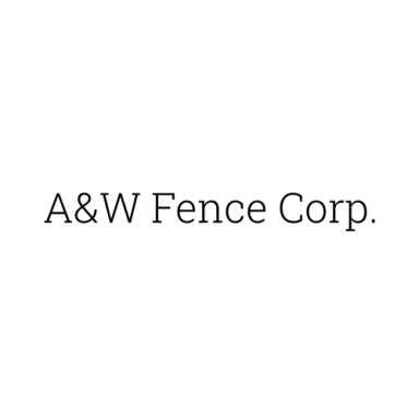 A&W Fence Corp. logo