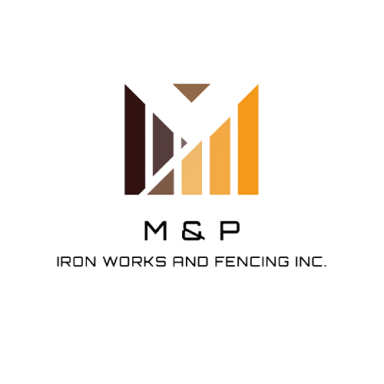 M & P Iron Works and Fencing Inc. logo