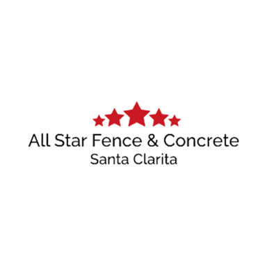 All Star Fence & Concrete logo