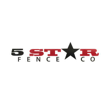 5 Star Fence Co. logo