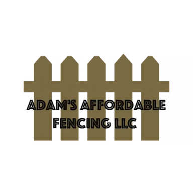 Adam's Affordable Fencing LLC logo