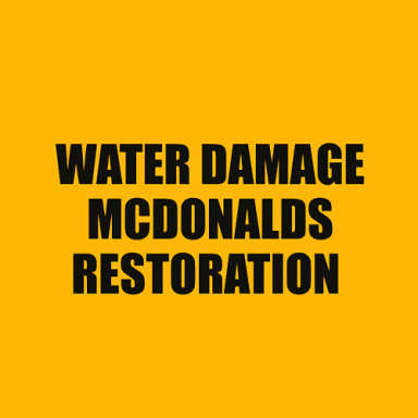 Water Damage McDonalds Restoration logo