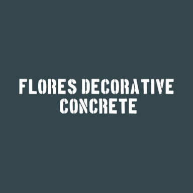 Flores Decorative Concrete logo