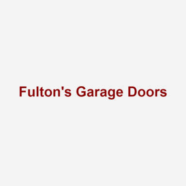 Fulton's Garage Doors logo