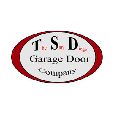 The San Diego Garage Door Company logo