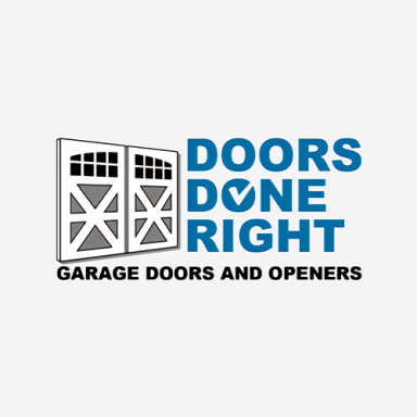 Doors Done Right ? Garage Doors and Openers logo