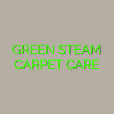 Green Steam Carpet Care logo