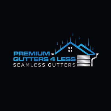 Premium Gutters 4 Less logo