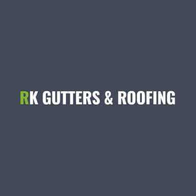 RK Gutters & Roofing logo