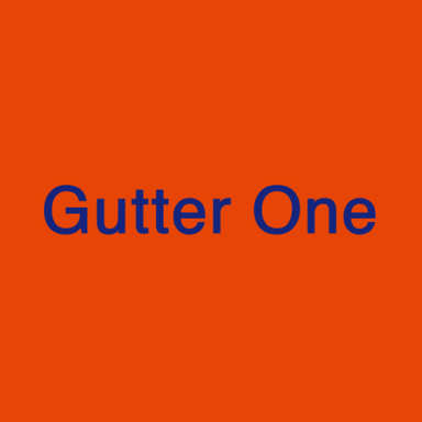 Gutter One logo