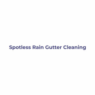 Spotless Rain Gutter Cleaning logo