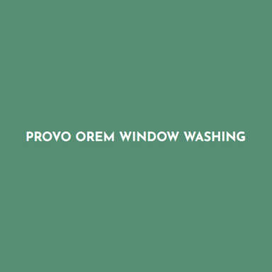 Provo Orem Window Washing logo