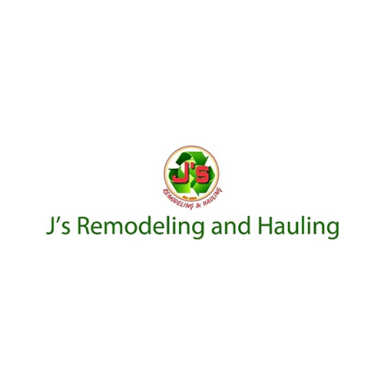 J's Remodeling and Hauling logo