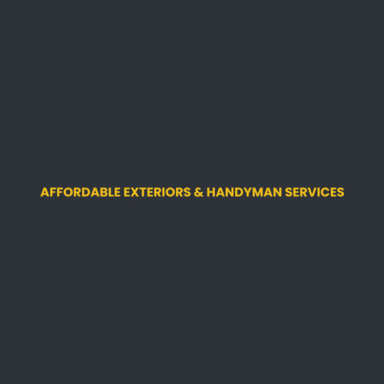 Affordable Exteriors & Handyman Services logo