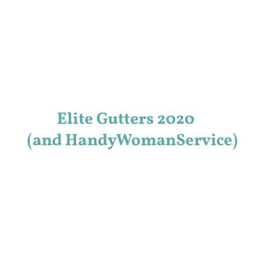 Elite Gutters 2020 (and HandyWomanService) logo