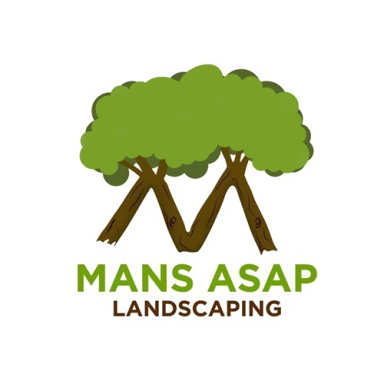 Mans ASAP Landscaping logo