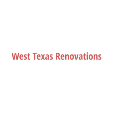 West Texas Renovations logo