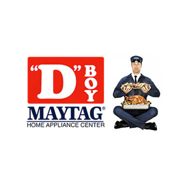 "D" Boy Maytag Home Appliance Center logo