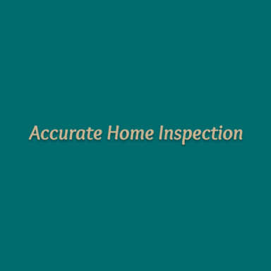 Accurate Home Inspection logo