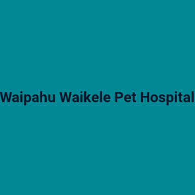 Waipahu Waikele Pet Hospital logo