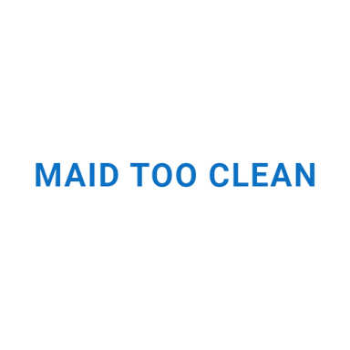 Maid Too Clean logo