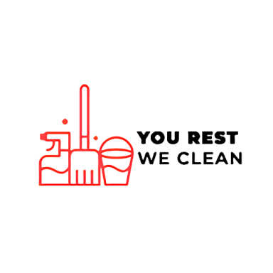 You Rest We Clean logo