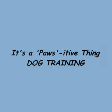 It's a 'Paws'-itive Thing Dog Training logo