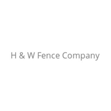 H&W Fence Co. logo