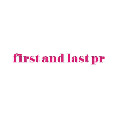 First and Last PR logo