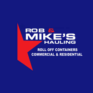 Rob & Mike's Hauling logo