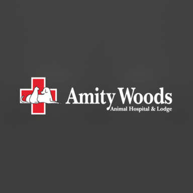 Amity Woods Animal Hospital and Lodge logo