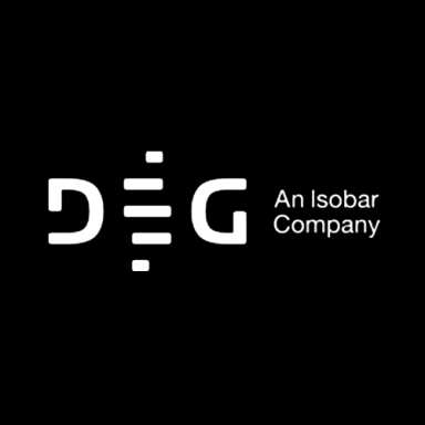 DEG, an Isobar Company logo