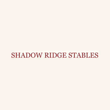 Shadow Ridge Stables logo