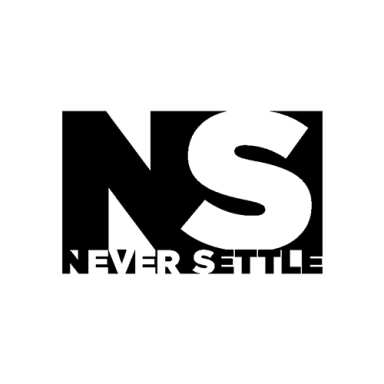 Never Settle logo