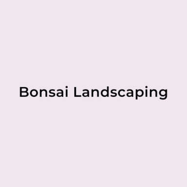 Bonsai Landscaping logo