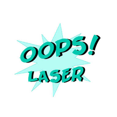 Oops! Laser logo