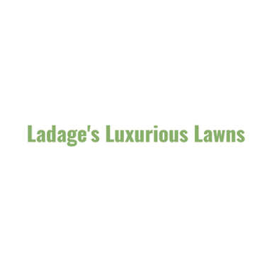 Ladage's Luxurious Lawns logo