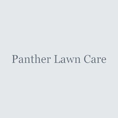 Panther Lawn Care logo