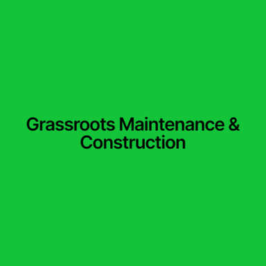 Grassroots Maintenance & Construction logo