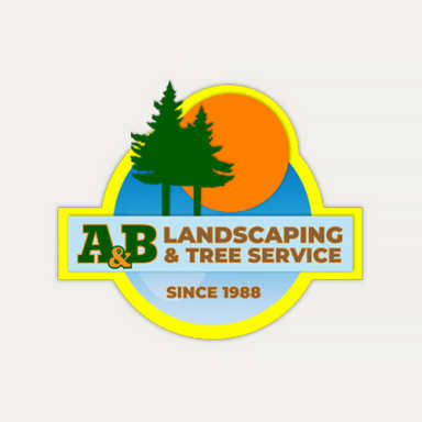 A & B Landscaping & Tree Service logo