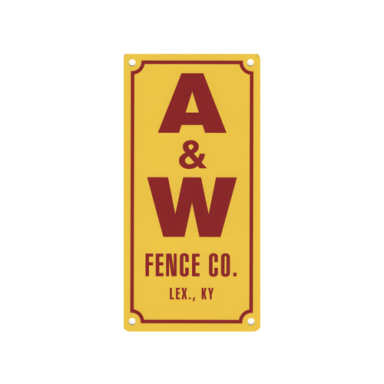 A & W Fence Co., Inc. logo