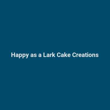 Happy as a Lark Cake Creations logo