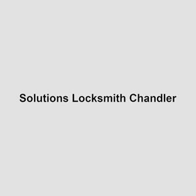 Solutions Locksmith Chandler logo