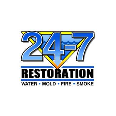 24-7 Restoration logo