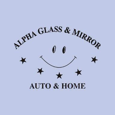 Alpha Glass & Mirror logo