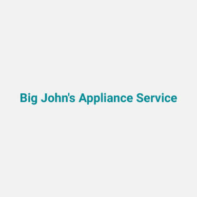 Big John's Appliance Service logo