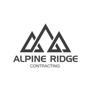 Alpine Ridge Contracting logo