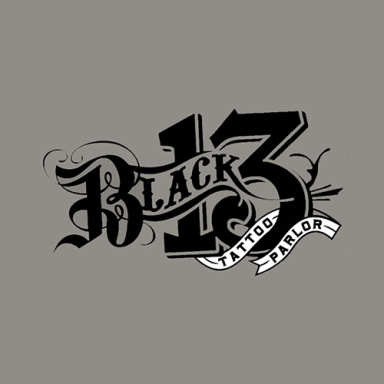 Black 13 Tattoo Parlor logo